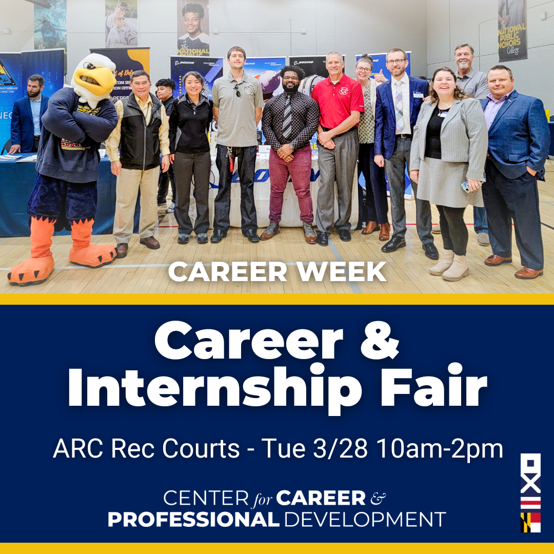 Career & Internship Fair St. Marys College of Maryland